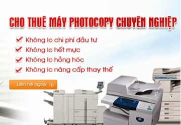 Dịch vụ cho thuê máy photocopy Dịch vụ cho thuê máy photocopy